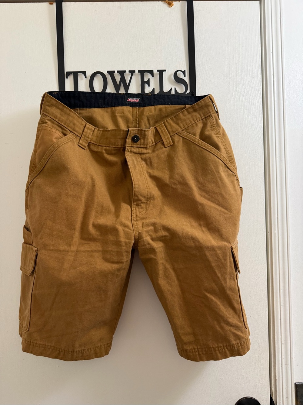 Dickies Men's Cargo Shorts in Carhartt Brown